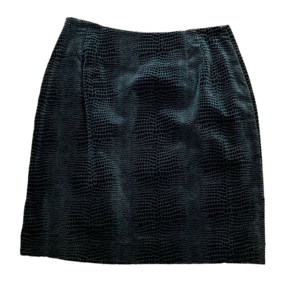 BAD Body Action Design by Jeffrey Harper Black Mini Skirt, Size 8 - Picture 2 of 7